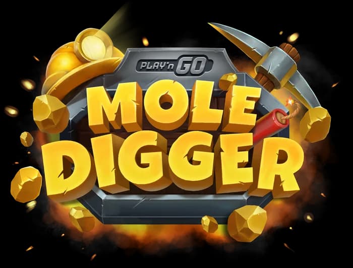Play'n GO Mole Digger logo
