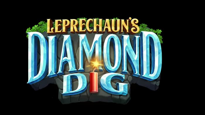 Leprechaun's Diamond Dig logo