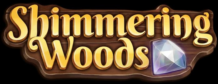 The Shimmering Woods logo