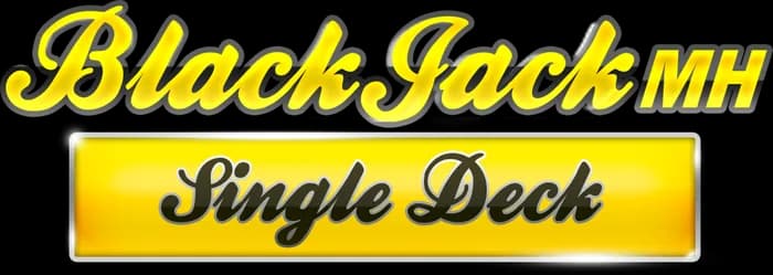 Single Deck BlackJack MH logo