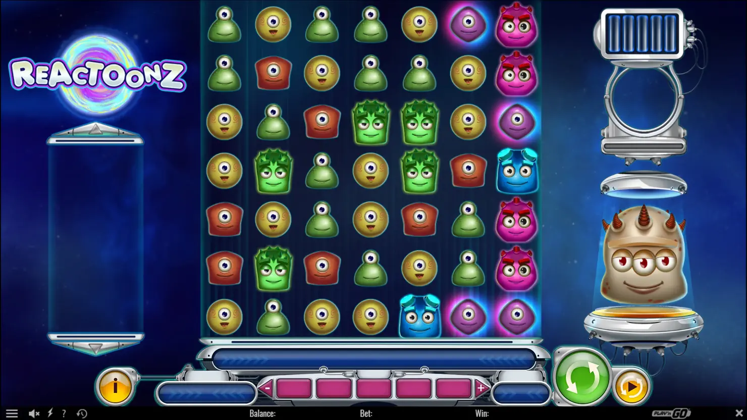 Reactoonz screenshot