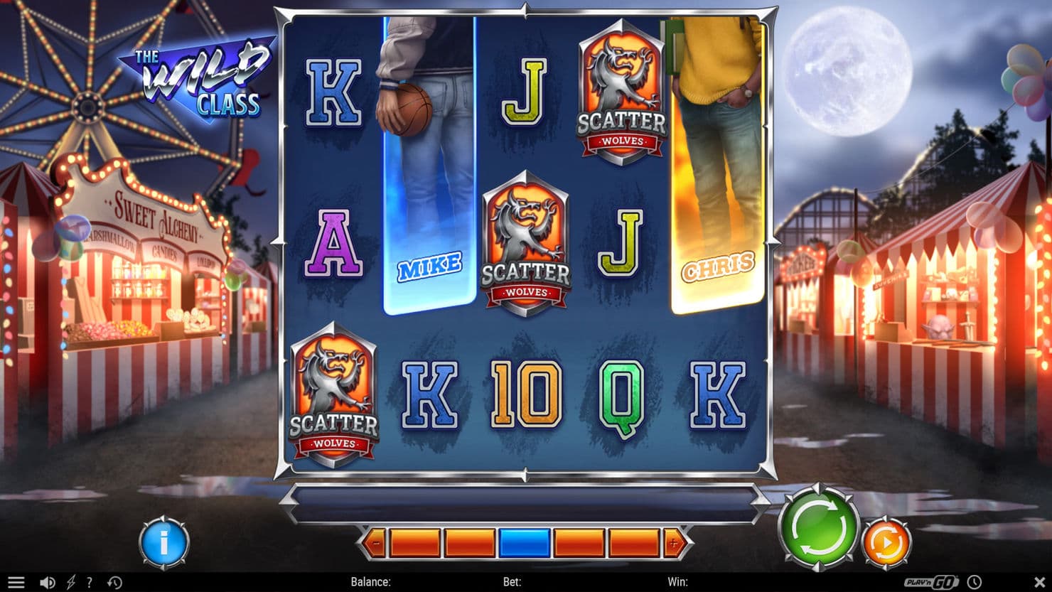Play'n GO's online slot The Wild Class