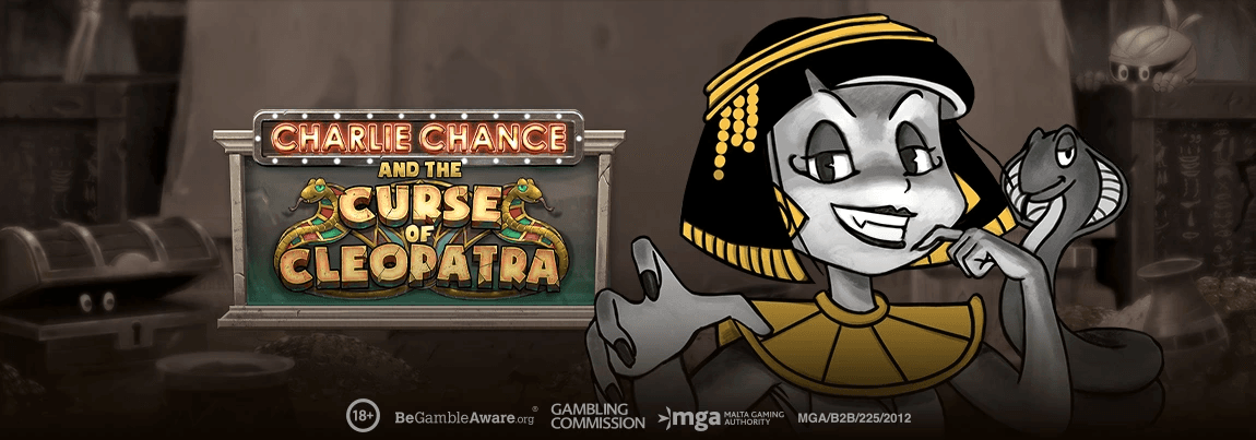 Play'n GO Charlie Chance and the Curse of Cleopatra online slots