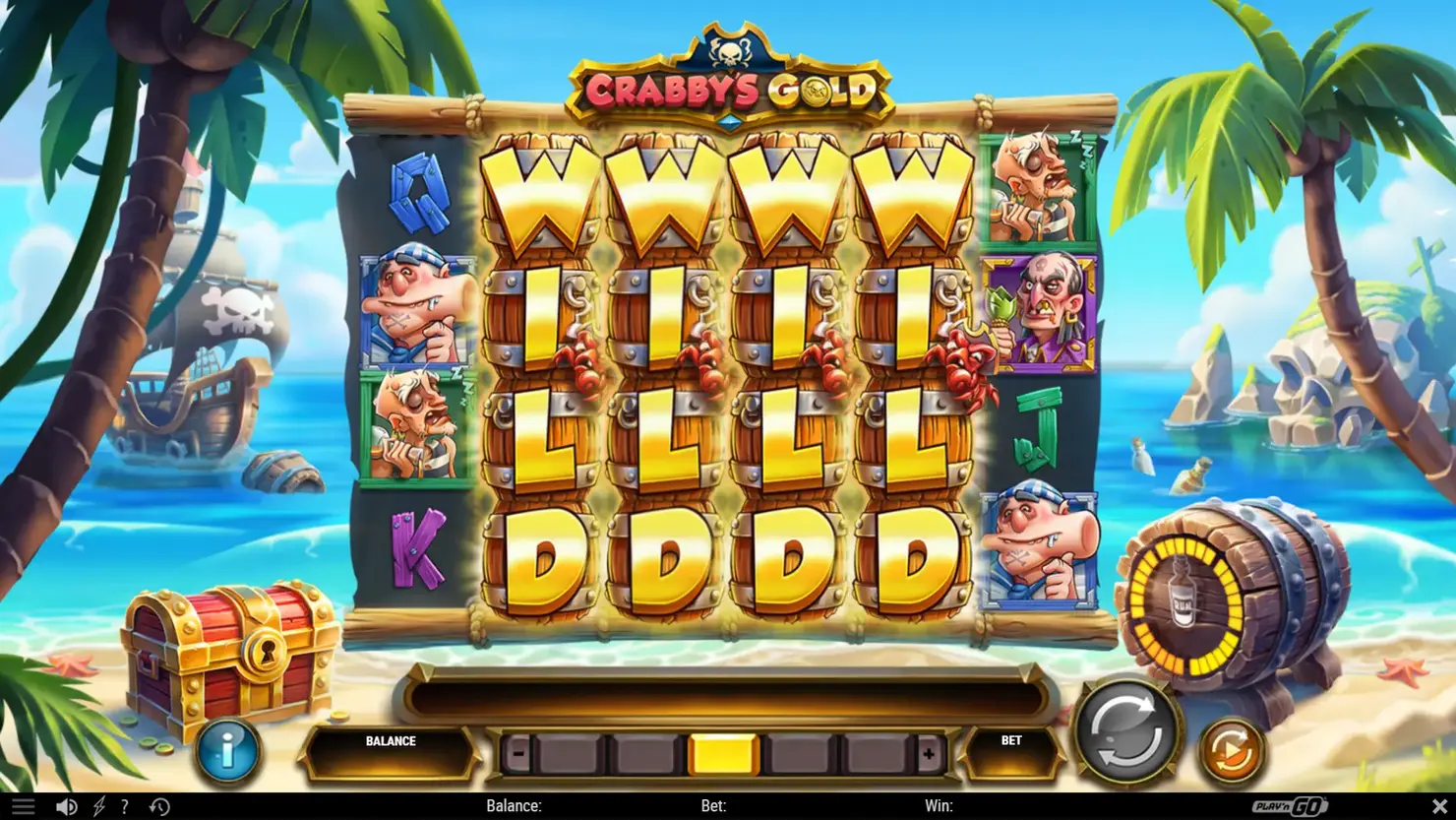 Crabby's Gold WILD screenshot