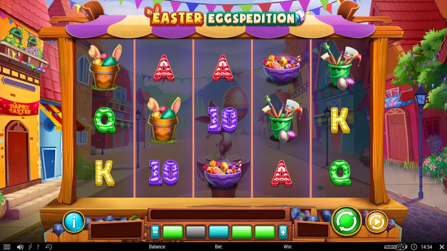 Play'n GO's online slot Easter Eggspedition