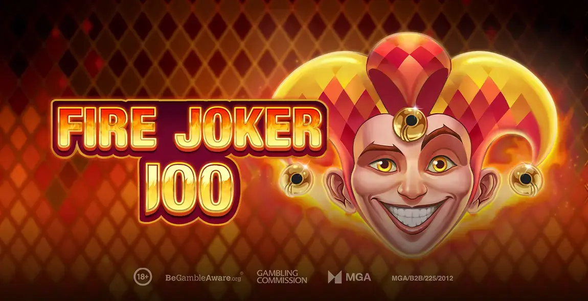 Fire Joker 100 banner