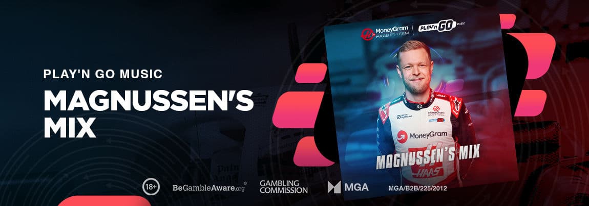 Play'n GO Music's Kevin Magnussen’s playlist editorial