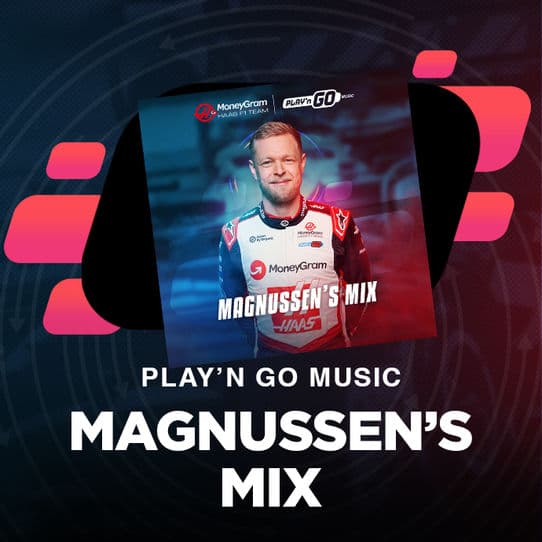 Play’n GO Music’s MoneyGram Haas F1 Team Playlist’s Grand Finale Heads to the Track With Kevin Magnussen’s Mix