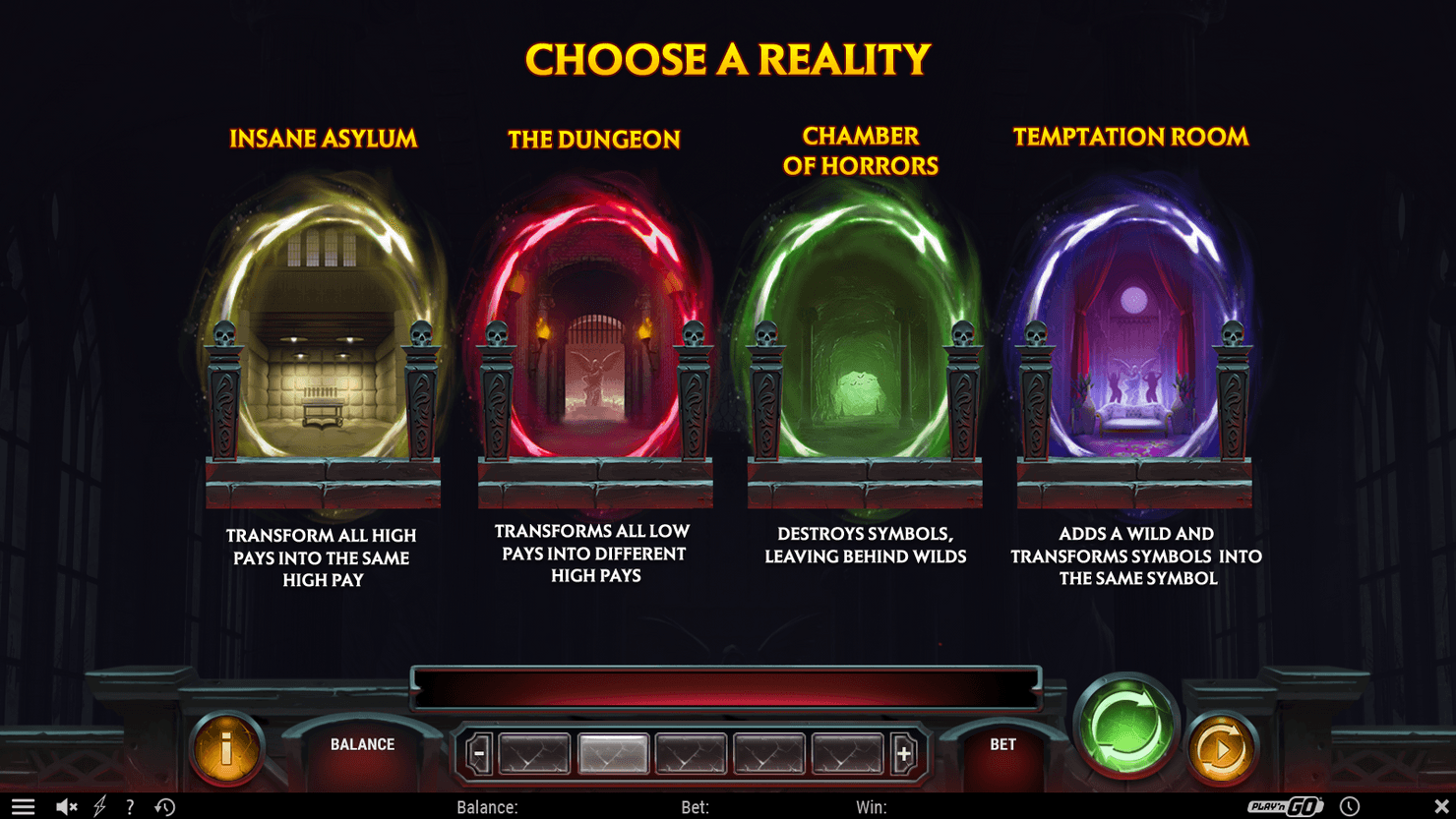 Reality choices in Alice Cooper and the Tome of Madness