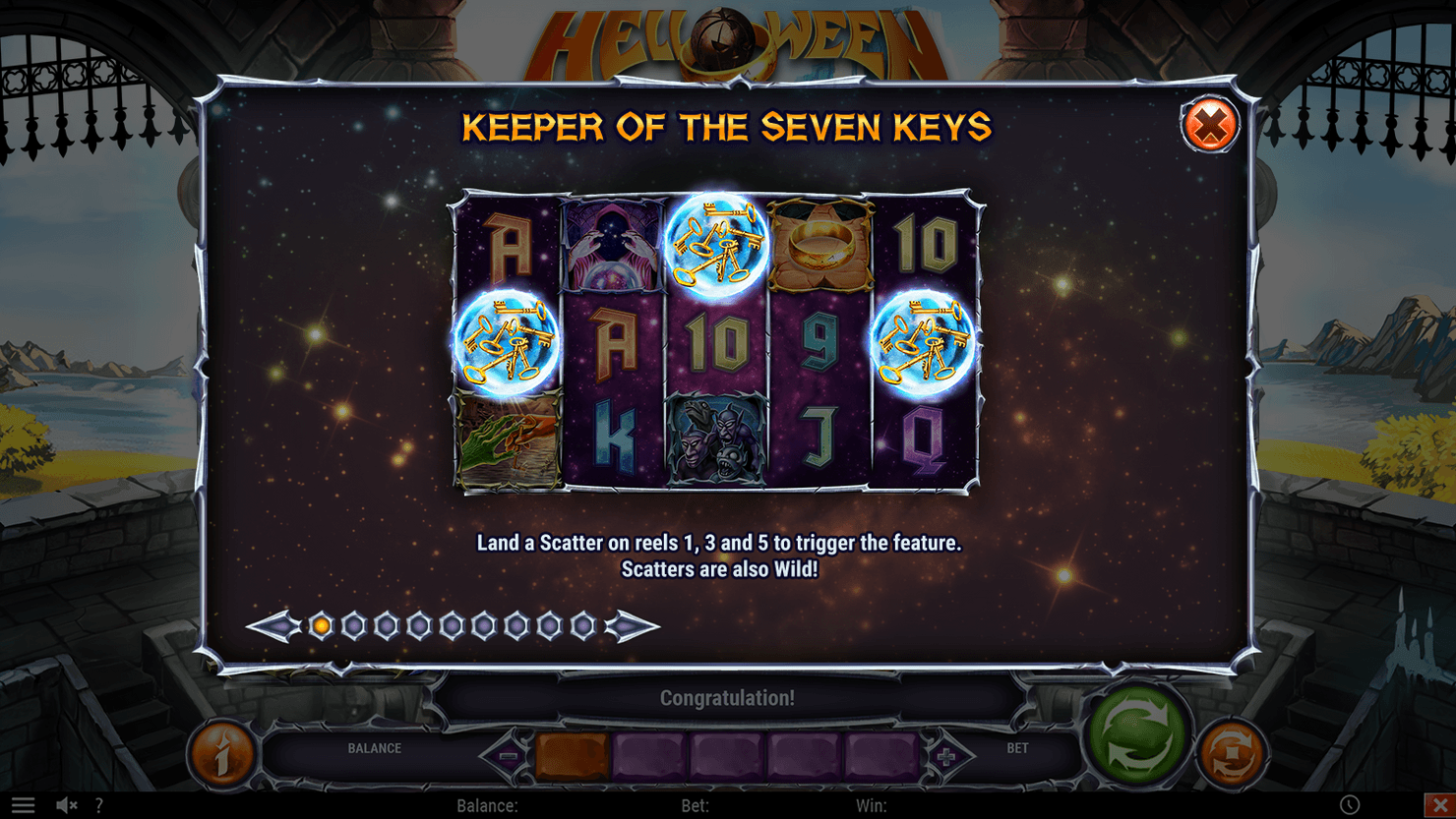 Helloween Keeper of the Seven Keys feature