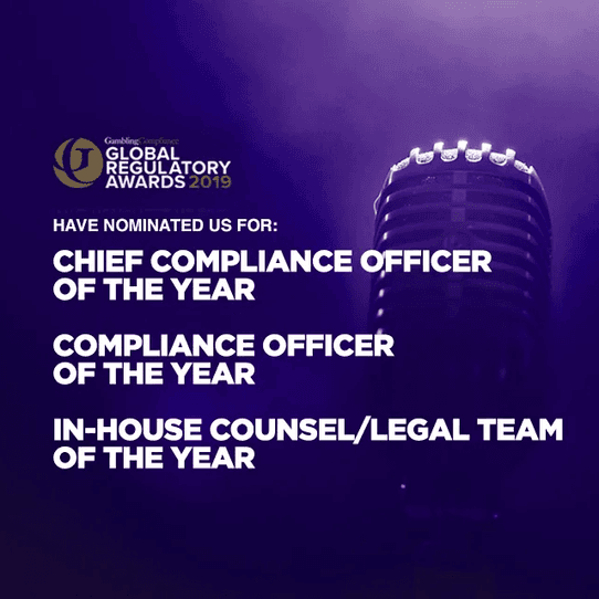 Play’n GO Nominated for Regulatory Excellence!