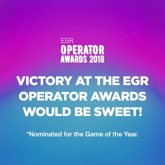 Play’n GO Shortlisted for EGR’s Game of the Year