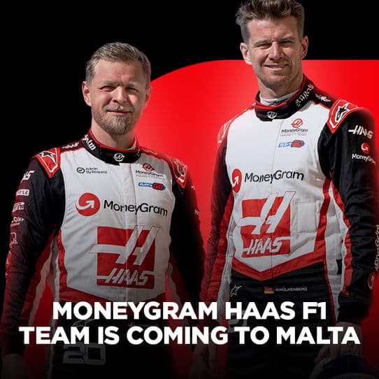 Play’n GO announces MoneyGram Haas F1 Team Driver appearance at Next: Summit Valletta event
