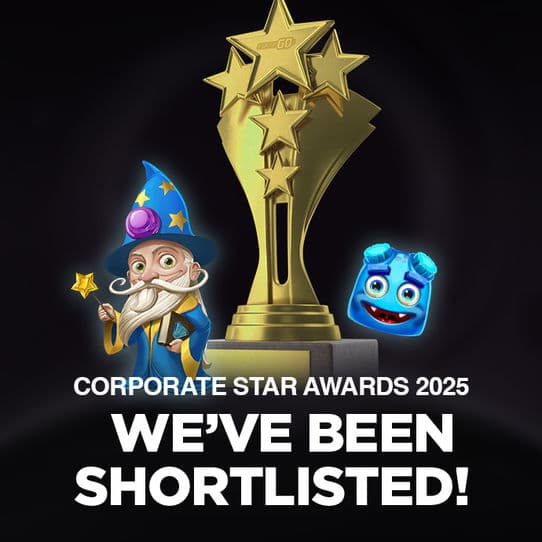 Play’n GO shortlisted in two categories at the prestigious Corporate Star Awards