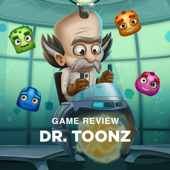 Online Slot Review: Dr Toonz – the Reactoonz Meet Their Maker