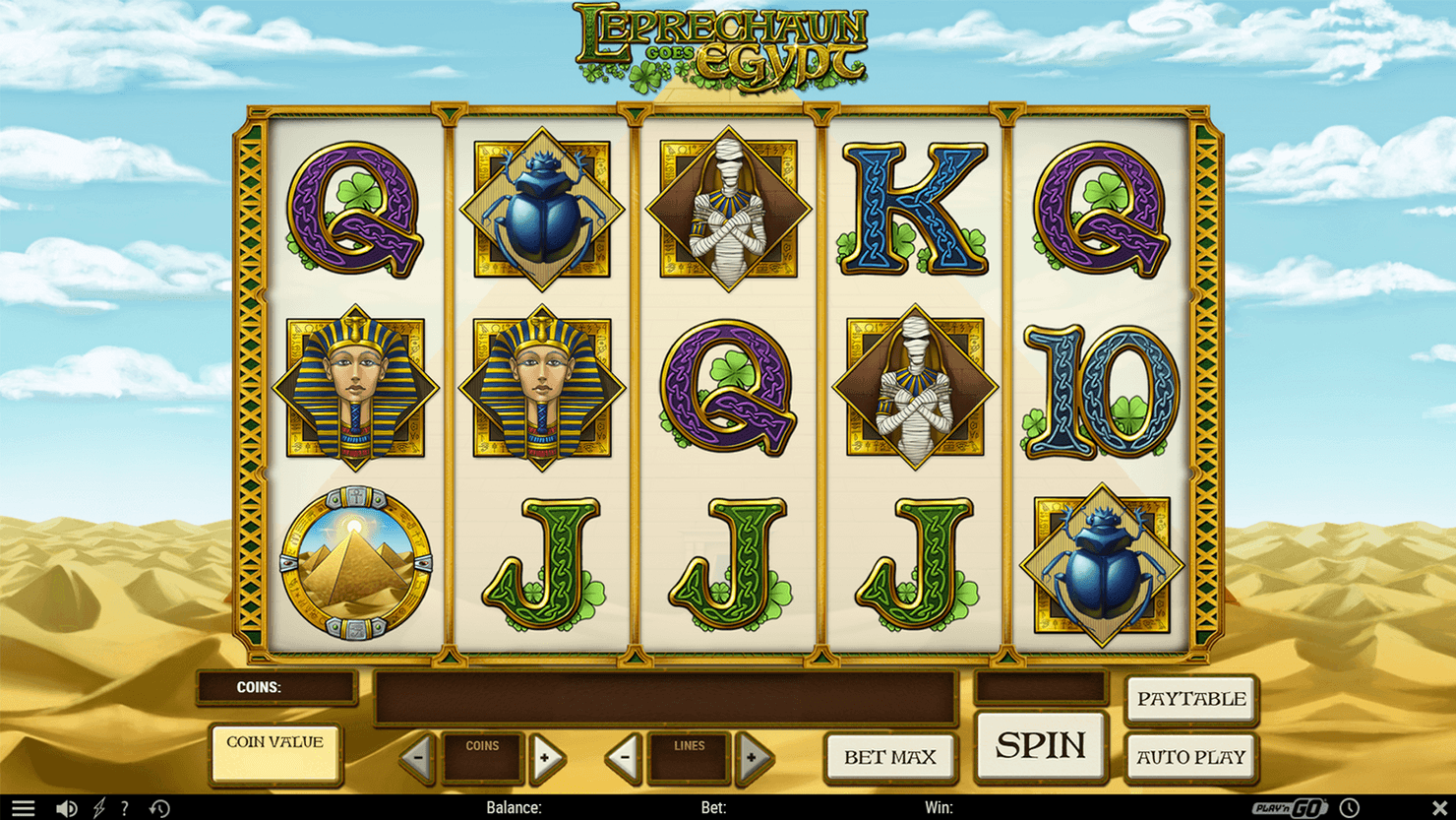 Leprechaun goes Egypt