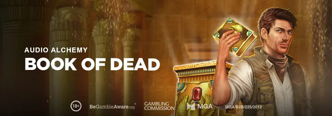 Play'n GO's Rich Wilde and the Book of Dead online slot.