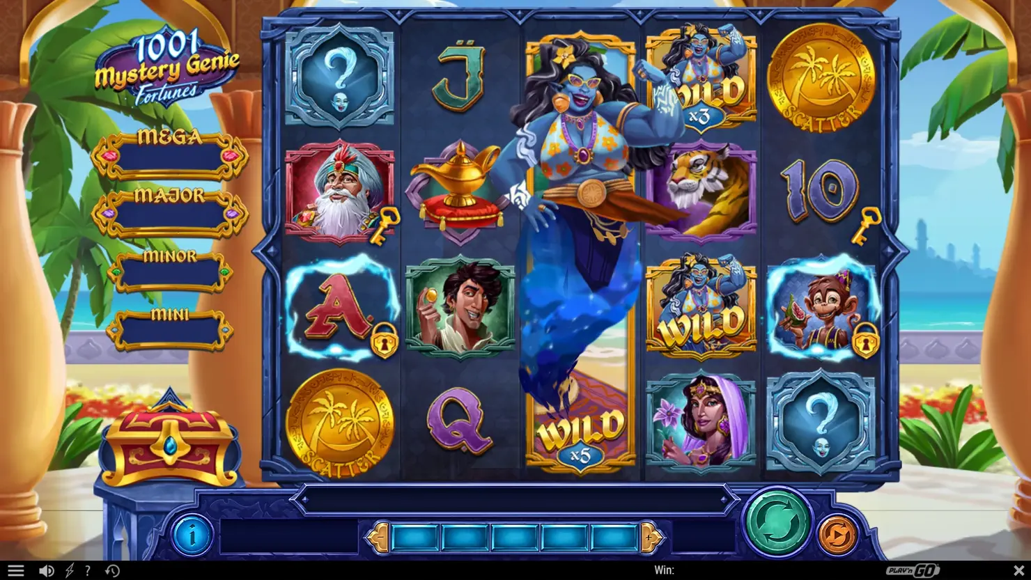 1001 Mystery Genie Fortunes screenshot