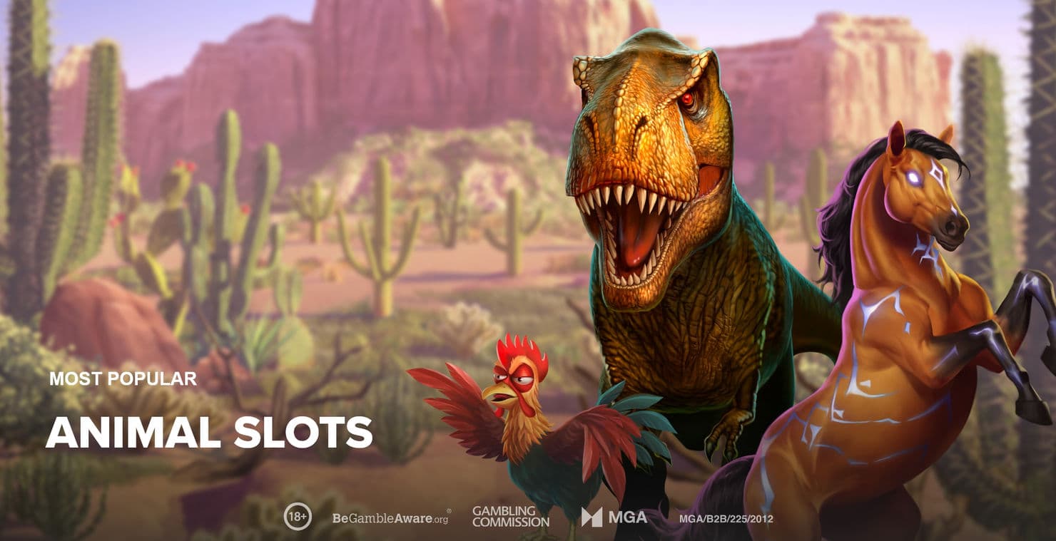 Animal-themed slots for 2023 poster