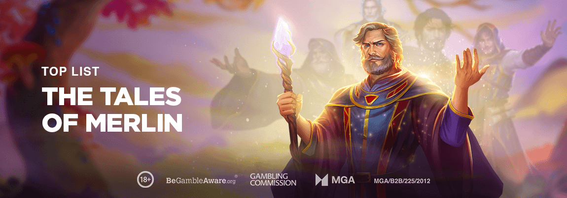 Play'n GO Top List for The Tales of Merlin