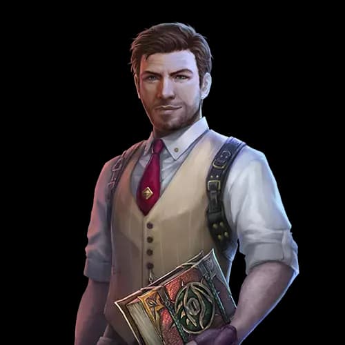 Rich Wilde character in Tome of Madness