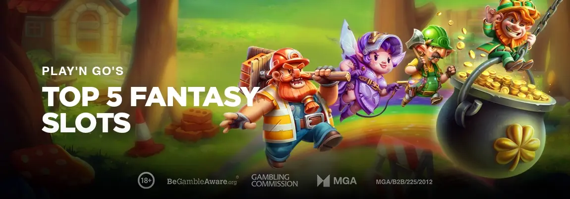 Top 5 Fantasy Slots banner