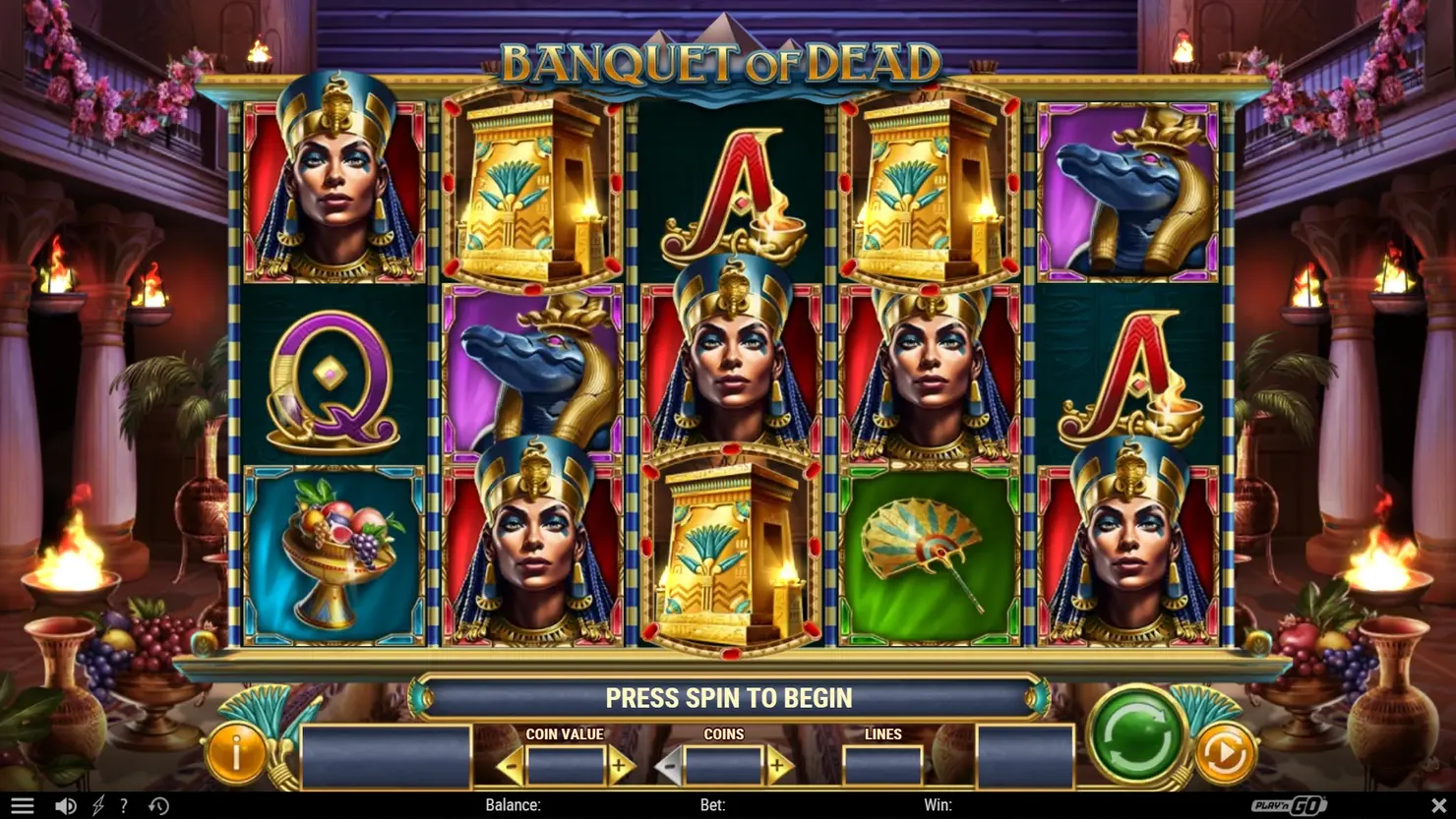 Banquet of Dead by Play'n GO.