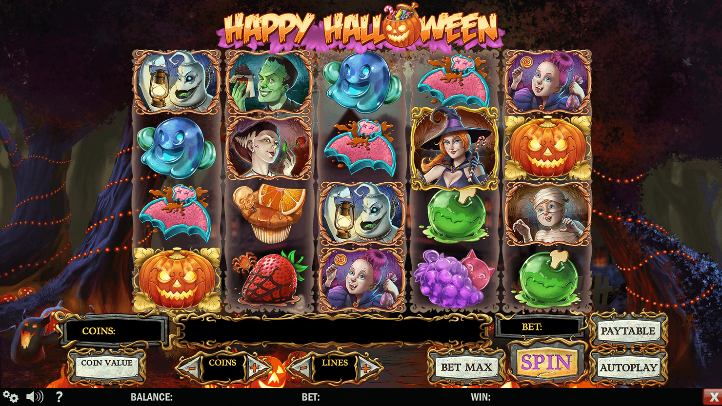 Play'n GO's online slot Happy Halloween.