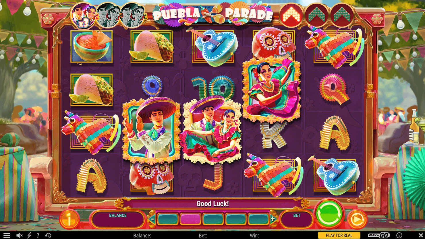Puebla Parade reels full of symbols