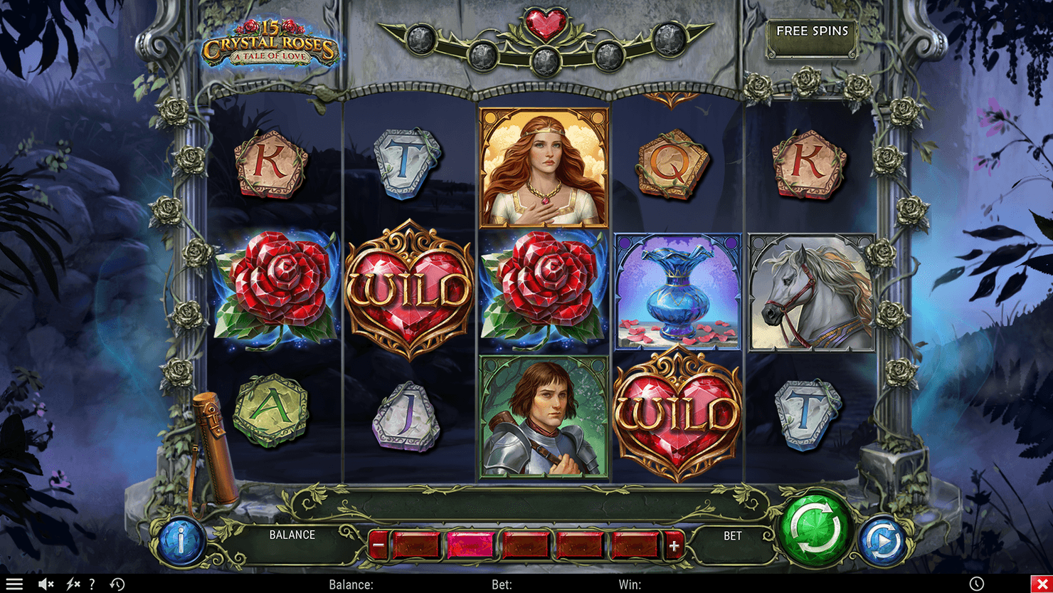 15 Crystal Roses Screenshot