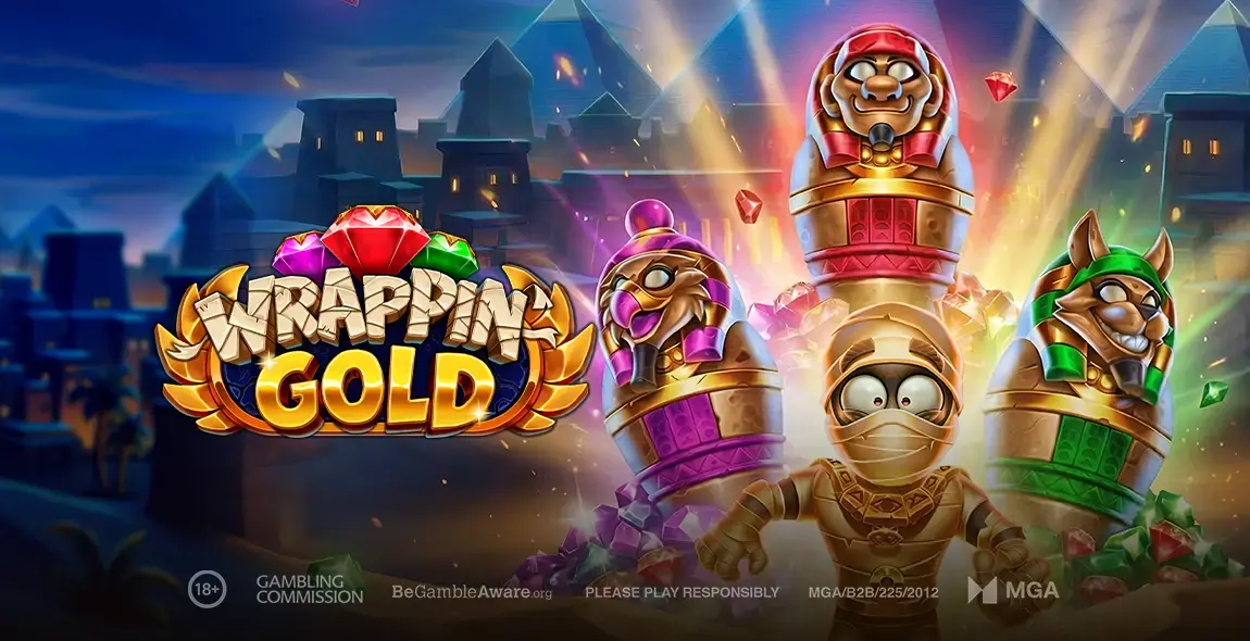 Wrappin' Gold Banner